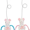 Frisco Birthday Bouncy Mouse Cat Toy, 2 count