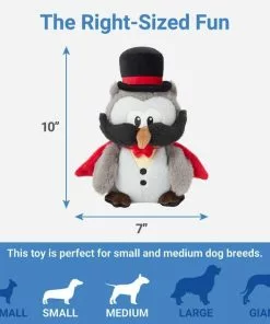 Frisco Magic Owl Plush Squeaky Dog Toy -Pet Food Gear Shop 265596 PT1. SY630 V1623352128