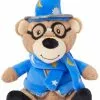 Frisco Magic Wizard Bear Plush Squeaky Dog Toy