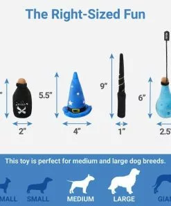 Frisco Magic Chest Hide & Seek Puzzle Plush Squeaky Dog Toy -Pet Food Gear Shop 265614 PT2. SY630 V1623359286