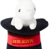 Frisco Magic Rabbit in a Hat 2-in-1 Plush Squeaky Dog Toy