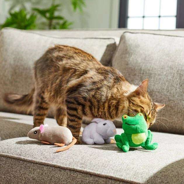 Frisco Magic Familiars Plush Cat Toy with Catnip, 3 count 5 Frisco Magic Familiars Plush Cat Toy with Catnip, 3 count - Image 3