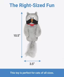 Frisco Magic Owl Plush Kicker Cat Toy with Catnip -Pet Food Gear Shop 265648 PT1. SY630 V1623351748