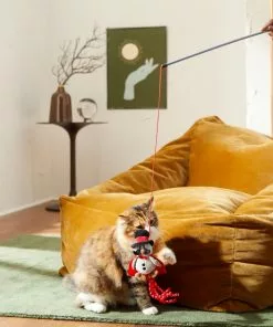 Frisco Magic Owl Teaser Wand Cat Toy with Catnip -Pet Food Gear Shop 265650 PT3. SY630 V1623352055