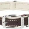 Frisco Two Tone Top Grain Leather Collar -Pet Food Gear Shop 266526 MAIN. SY630 V1618855315