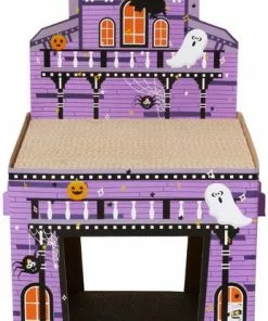 Frisco Halloween Mansion Cardboard Cat House, 2-Story 9 Frisco Halloween Mansion Cardboard Cat House, 2-Story -Pet Food Gear Shop 266705 PT2. SY630 V1621535885