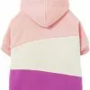 Frisco Colorblock Dog & Cat Hoodie with Sleeves