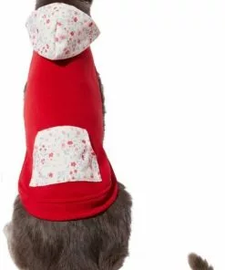 Frisco Floral Accent Dog & Cat Hoodie, Red 13 Frisco Floral Accent Dog & Cat Hoodie, Red -Pet Food Gear Shop 268042 PT3. SY630 V1637656011
