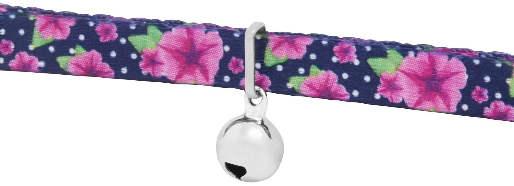 Frisco Midnight Floral Cat Collar, 8-12 Inches 4 Frisco Midnight Floral Cat Collar, 8-12 Inches - Image 2