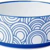 Frisco Blue Oriental Non-skid Ceramic Dog & Cat Bowl