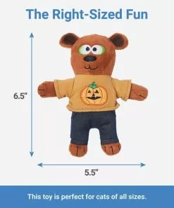 Frisco Halloween Good Bear, Bad Bear Reversible Plush Cat Toy with Catnip 7 Frisco Halloween Good Bear, Bad Bear Reversible Plush Cat Toy with Catnip -Pet Food Gear Shop 270299 PT1. SY630 V1626284488