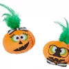Frisco Halloween Nerdy Jack-o-Lanterns Plush Cat Toy with Catnip, 2 count -Pet Food Gear Shop 270313 MAIN. SY630 V1621949310