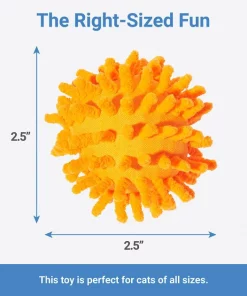 Frisco Halloween Moppy Ball Cat Toy with Catnip, 3 count -Pet Food Gear Shop 270337 PT1. SY630 V1626284175