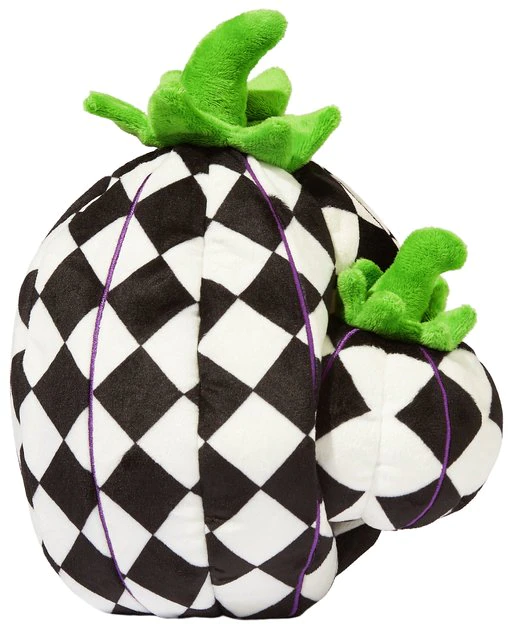 Frisco Halloween Fancy Pumpkin 2-in-1 Plush Squeaky Dog Toy 3 Frisco Halloween Fancy Pumpkin 2-in-1 Plush Squeaky Dog Toy