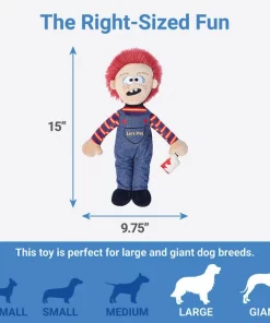 Frisco Halloween Killer Doll Plush Squeaky Dog Toy 7 Frisco Halloween Killer Doll Plush Squeaky Dog Toy -Pet Food Gear Shop 270377 PT1. SY630 V1626284491