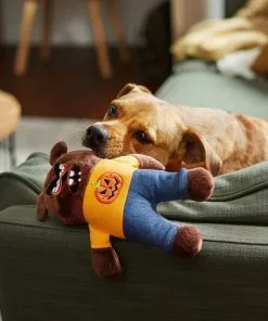 Frisco Halloween Good Bear, Bad Bear Reversible Plush Squeaky Dog Toy -Pet Food Gear Shop 270427 PT3. SY630 V1624817723