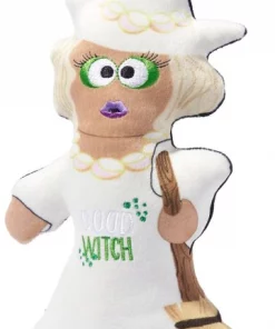 Frisco Halloween Good Witch, Bad Witch Reversible Plush Squeaky Dog Toy