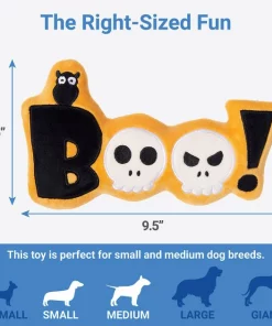Frisco Halloween Boo! Plush Squeaky Dog Toy 6 Frisco Halloween Boo! Plush Squeaky Dog Toy -Pet Food Gear Shop 270448 PT1. SY630 V1626284171