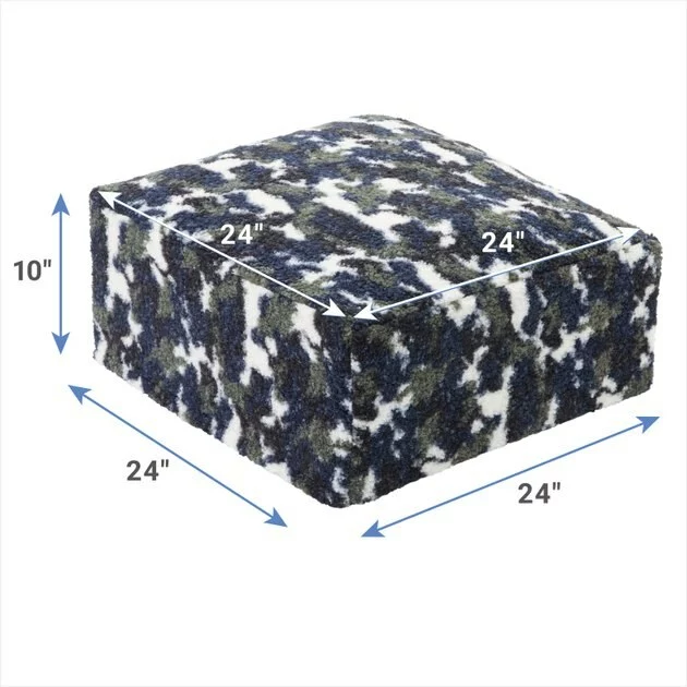 Frisco Sherpa Cube Pillow Cat & Dog Bed, Camo 4 Frisco Sherpa Cube Pillow Cat & Dog Bed, Camo - Image 2
