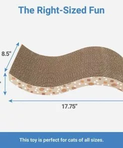 Frisco Camping S'mores Wave Cat Scratcher Cat Toy -Pet Food Gear Shop 270979 PT1. SY630 V1626368481
