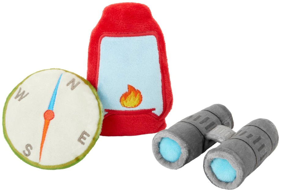 Frisco Camping Compass & Lantern Plush Cat Toy with Catnip, 2 count 3 Frisco Camping Compass & Lantern Plush Cat Toy with Catnip, 2 count