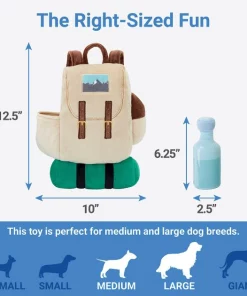 Frisco Camping Backpack Plush Squeaky Dog Toy 6 Frisco Camping Backpack Plush Squeaky Dog Toy -Pet Food Gear Shop 271005 PT1. SY630 V1626368520