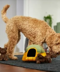 Frisco Camping Tent Hide & Seek Plush Squeaky Dog Toy -Pet Food Gear Shop 271024 PT3. SY630 V1625009325
