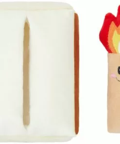 Frisco Camping Match Box 2-in-1 Plush Squeaky Dog Toy -Pet Food Gear Shop 271029 PT2. SY630 V1626368539