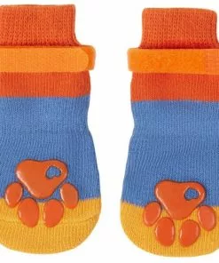 Frisco Non-Skid Colorblock Dog Socks