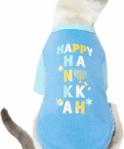 Frisco Happy Hanukkah Dog & Cat T-shirt 11 Frisco Happy Hanukkah Dog & Cat T-shirt -Pet Food Gear Shop 276479 PT2. SY630 V1637708199