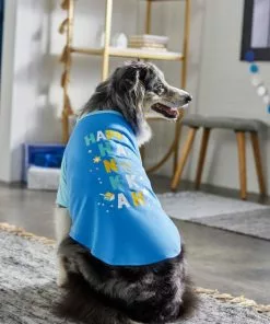 Frisco Happy Hanukkah Dog & Cat T-shirt 15 Frisco Happy Hanukkah Dog & Cat T-shirt -Pet Food Gear Shop 276479 PT8. SY630 V1631573210