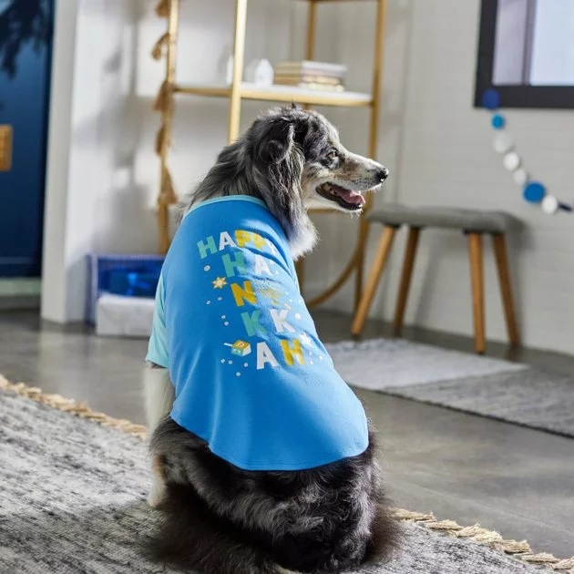 Frisco Happy Hanukkah Dog & Cat T-shirt 9 Frisco Happy Hanukkah Dog & Cat T-shirt - Image 7