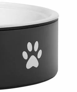 Frisco Paw Print Non-Skid Stainless Steel Dog & Cat Bowl 12 Frisco Paw Print Non-Skid Stainless Steel Dog & Cat Bowl -Pet Food Gear Shop 277541 PT5. SY630 V1627936103
