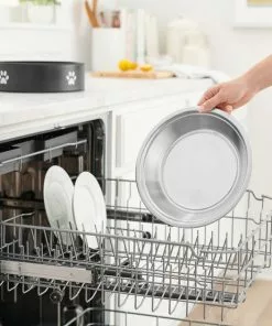 Frisco Paw Print Non-Skid Stainless Steel Dog & Cat Bowl 13 Frisco Paw Print Non-Skid Stainless Steel Dog & Cat Bowl -Pet Food Gear Shop 277541 PT6. SY630 V1630357810