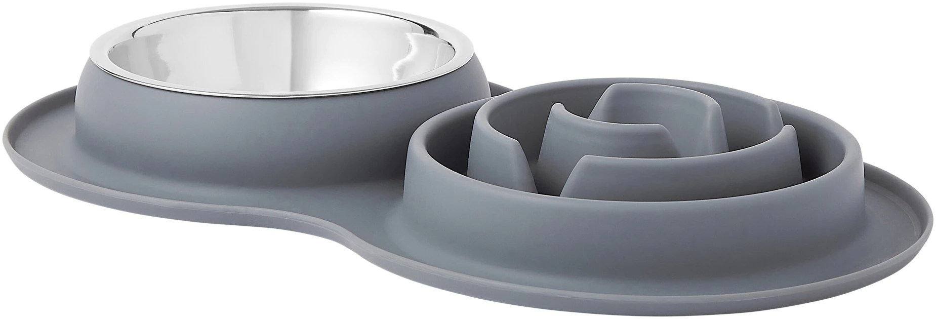 Frisco Silicone Slow Feeder Mat with Stainless Steel Bowl 3 Frisco Silicone Slow Feeder Mat with Stainless Steel Bowl