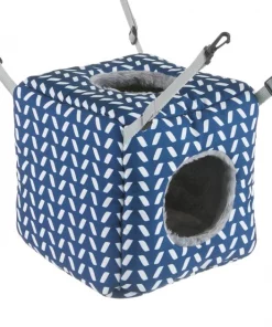 Frisco Small Pet Herringbone Plush Hanging Cube -Pet Food Gear Shop 278120 PT2. SY630 V1629312098