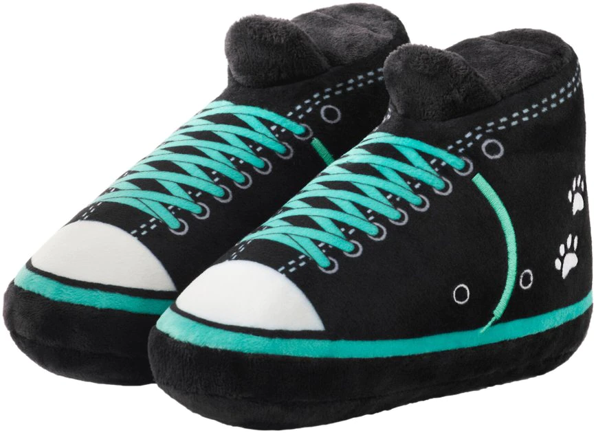 Frisco Sneakers Plush Squeaky Dog Toy, 2 count 3 Frisco Sneakers Plush Squeaky Dog Toy, 2 count