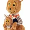Frisco Kangaroo & Joey Plush Squeaky Dog Toy, 2 count