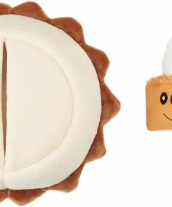 Frisco Grandma Sophie's Pumpkin Pie 2-in-1 Plush Squeaky Dog Toy -Pet Food Gear Shop 285607 PT1. SY630 V1629726447