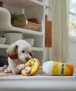 Frisco Fall Pumpkin Pie Latte & Donut Plush Squeaky Dog Toy, 2 count -Pet Food Gear Shop 285611 PT3. SY630 V1629725012