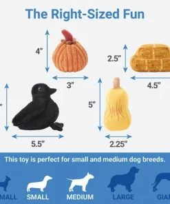 Frisco Farmhouse Hide & Seek Puzzle Plush Squeaky Dog Toy 8 Frisco Farmhouse Hide & Seek Puzzle Plush Squeaky Dog Toy -Pet Food Gear Shop 285629 PT2. SY630 V1636990881