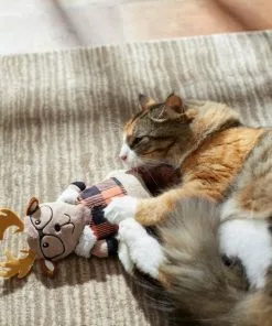 Frisco Hipster Moose Plush Kicker Cat Toy with Catnip -Pet Food Gear Shop 285647 PT3. SY630 V1629725375