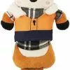Frisco Hipster Fox Plush Kicker Cat Toy with Catnip
