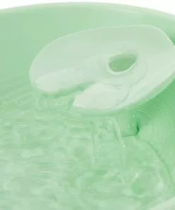 Frisco Whimsical Leaf Round Dog & Cat Fountain, 50-oz, Mint Green -Pet Food Gear Shop 285758 PT2. SY630 V1623428587