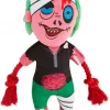 Frisco Zombie Plush with Rope Squeaky Dog Toy