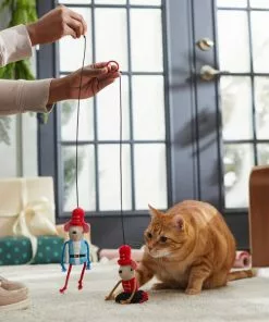 Frisco Nutcracker & Ballerina Bouncy Mouse Teaser Cat Toy with Catnip, 2 count -Pet Food Gear Shop 287279 PT3. SY630 V1632773700