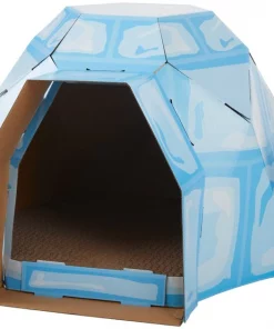 Frisco Igloo Cardboard Cat House Cat Toy