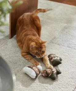 Frisco Mittens & Hat Plush Cat Toy with Catnip, 3 count -Pet Food Gear Shop 287361 PT3. SY630 V1632775954