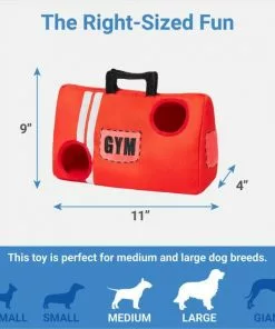 Frisco Gym Bag Hide & Seek Puzzle Plush Squeaky Dog Toy 6 Frisco Gym Bag Hide & Seek Puzzle Plush Squeaky Dog Toy -Pet Food Gear Shop 288913 PT1. SY630 V1640722762