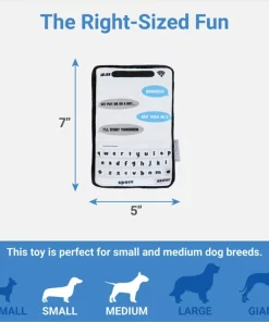Frisco Cell Phone Plush Squeaky Dog Toy -Pet Food Gear Shop 288939 PT1. SY630 V1640722541